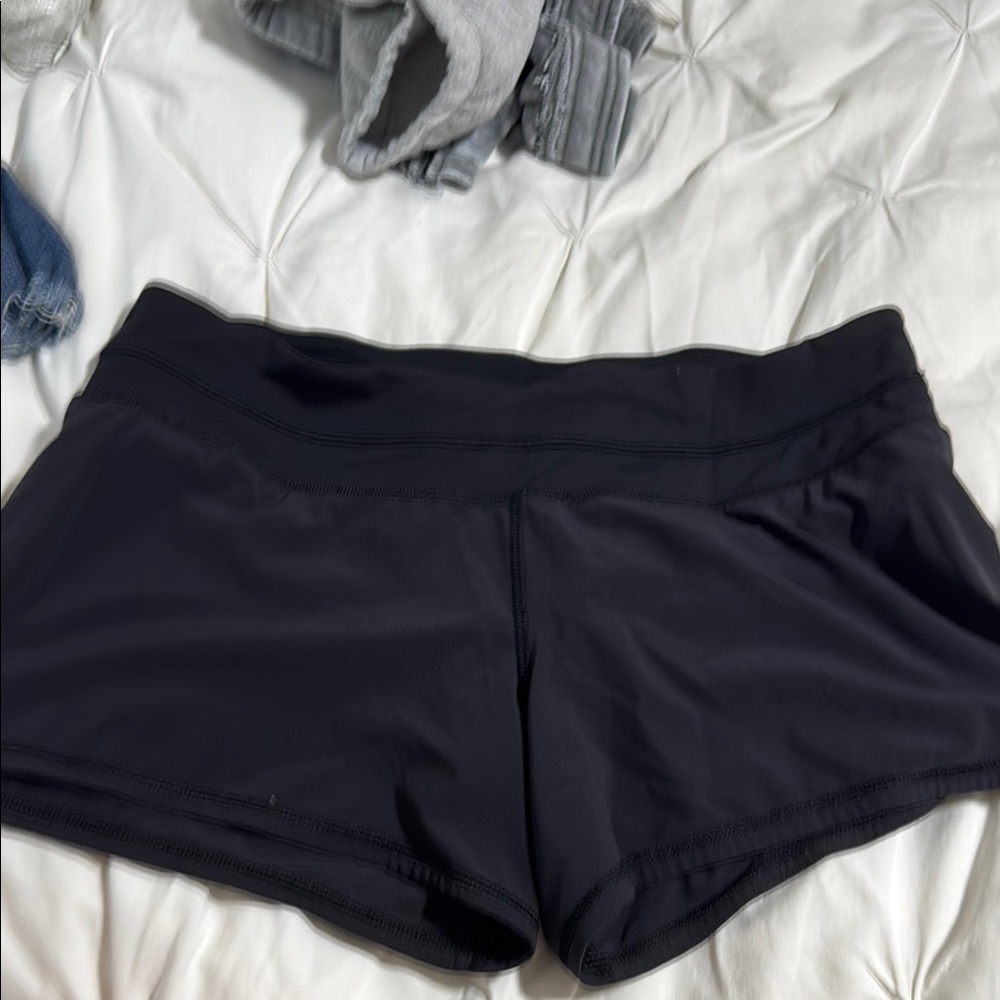 Women's Black Lululemon Shorts